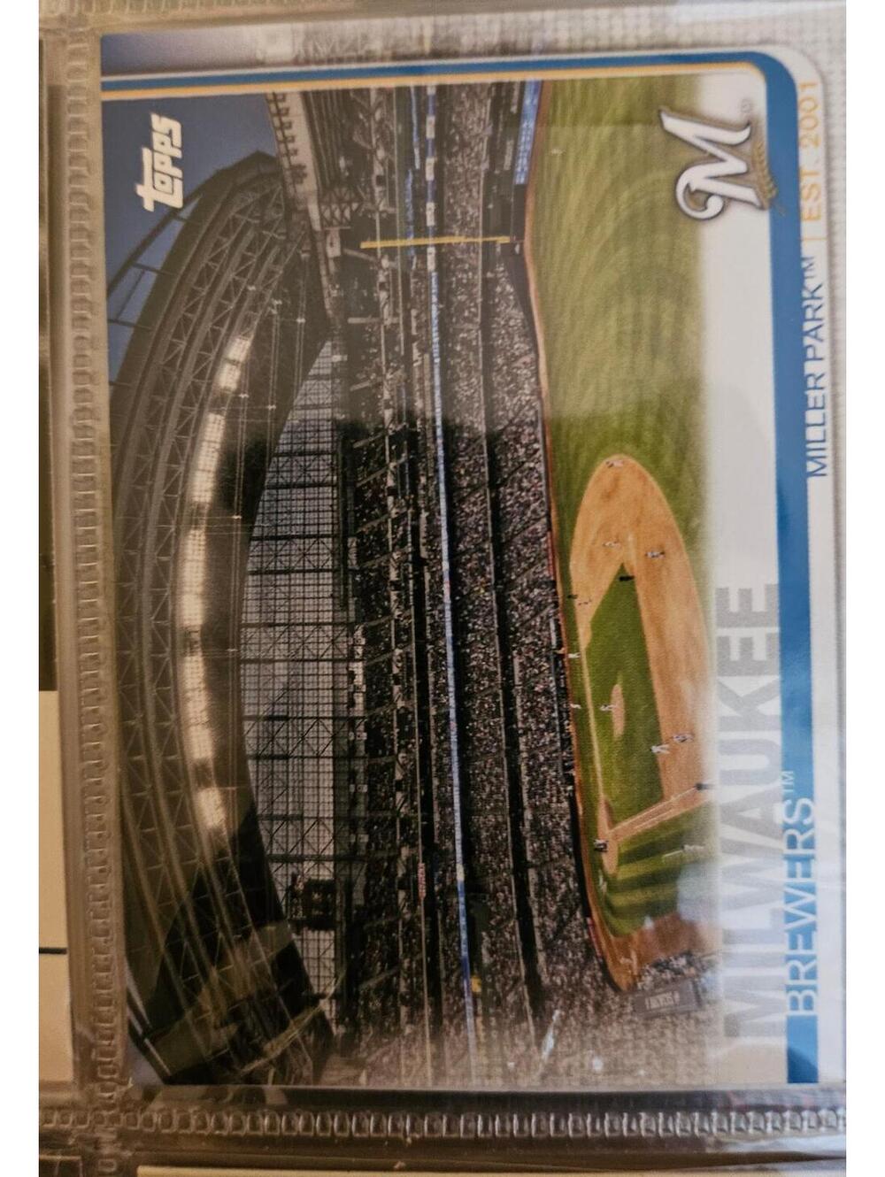 Miller Park 2019 Topps #79 - Mikwaukee Brewers